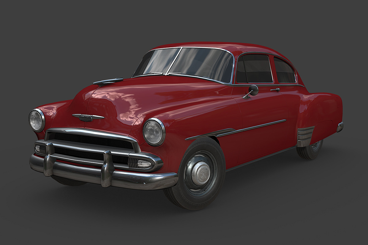 Chevrolet Fleetline 1951 in Vehicles - product preview 8