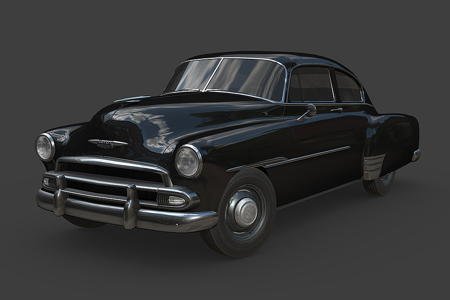 Chevrolet Fleetline 1951 in Vehicles - product preview 2