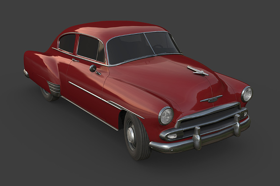 Chevrolet Fleetline 1951 in Vehicles - product preview 4