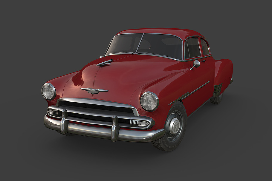 Chevrolet Fleetline 1951 in Vehicles - product preview 9