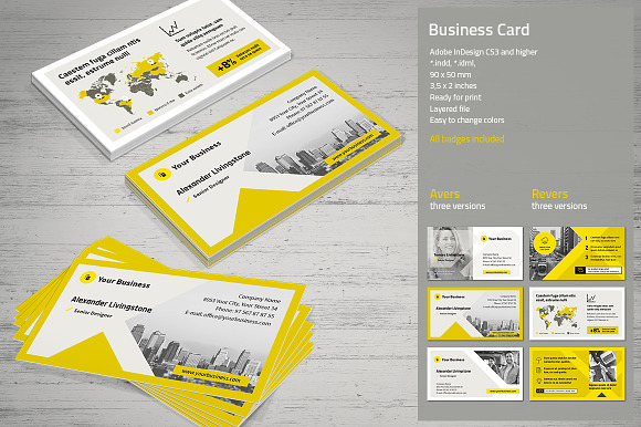 Business Card Vol. 4 in Business Card Templates - product preview 1