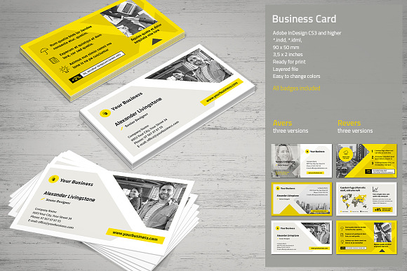 Business Card Vol. 4 in Business Card Templates - product preview 2
