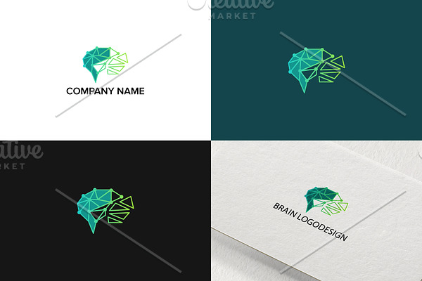 Brain logo design