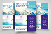 Nature Flyer Print Template 08