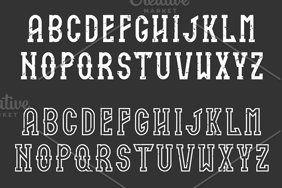 retram fonts family in Display Fonts - product preview 3