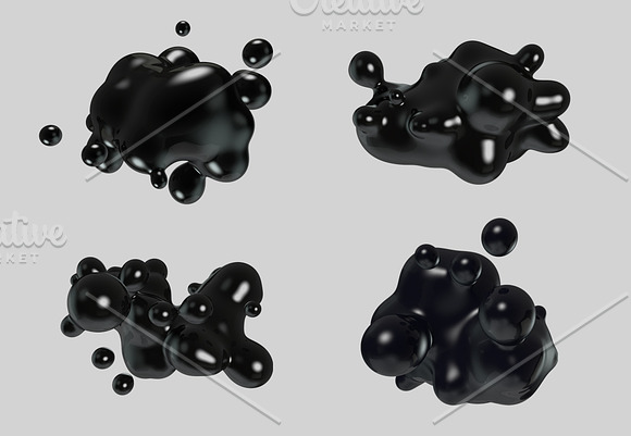 3d metaballs - 2 part in Objects - product preview 1