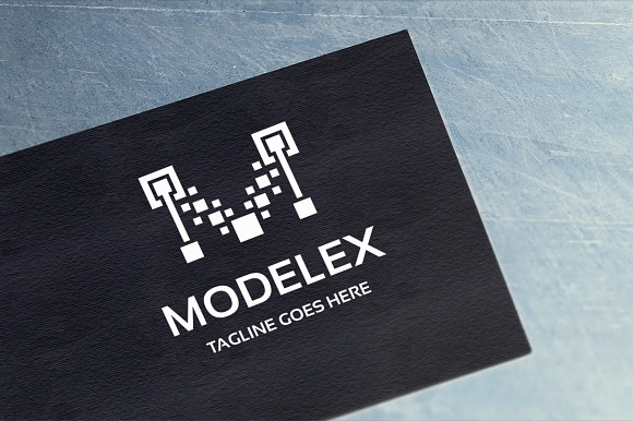 Letter M - Modelex Logo in Logo Templates - product preview 2