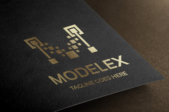 Letter M - Modelex Logo in Logo Templates - product preview 5
