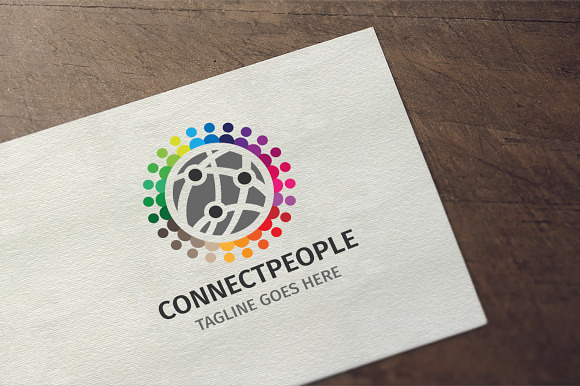 Connect People Logo in Logo Templates - product preview 1