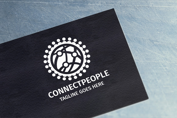 Connect People Logo in Logo Templates - product preview 2