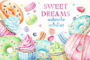 Sweet Dreams. Watercolor Collection