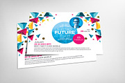 Electro Future Party Postcard