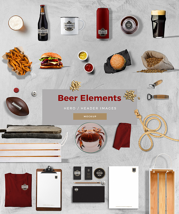 Beer Branding Mockup in Branding Mockups - product preview 9
