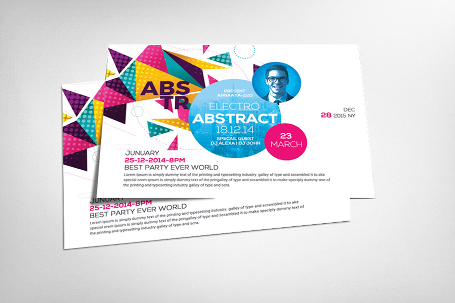 Electro Abstract Flyer