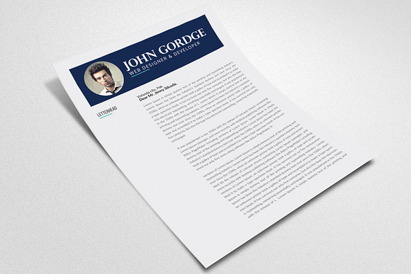 Clean CV Resume Word in Resume Templates - product preview 2