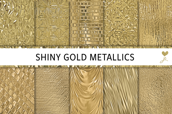 Shiny Gold Metallics