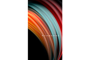 Fluid colors abstract background