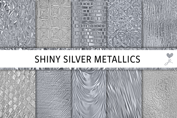 Shiny Silver Metallics