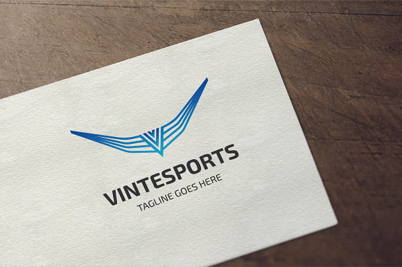 Letter V - Vintesports Logo in Logo Templates - product preview 1