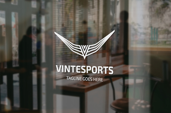 Letter V - Vintesports Logo in Logo Templates - product preview 2