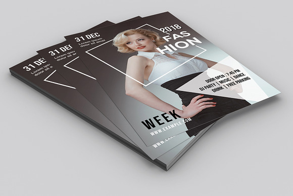 Fashion Show Flyer -V836 in Flyer Templates - product preview 1