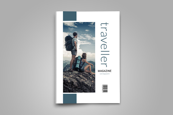 Traveller Magazine in Magazine Templates - product preview 2