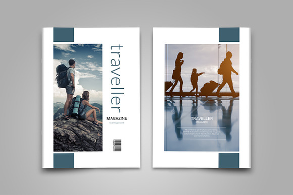 Traveller Magazine in Magazine Templates - product preview 17