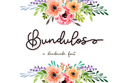 Bundulos - A calligraphy script Font