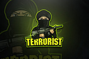 Terrorist - Mascot & Esport Logo