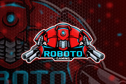 Roboto - Mascot & Esport logo
