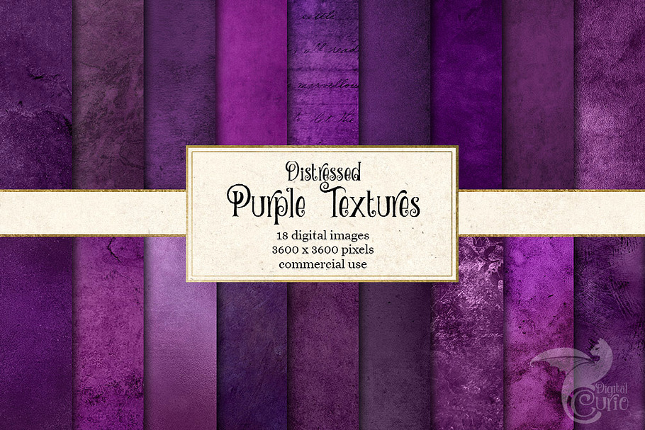 Distressed Purple Textures
