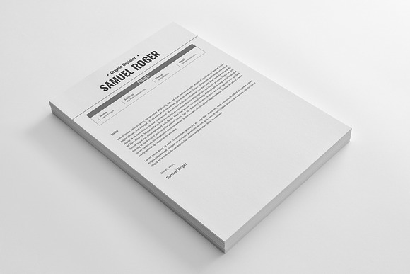 Resume/CV in Resume Templates - product preview 5