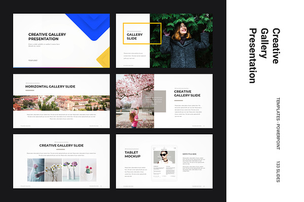 Creative Gallery PowerPoint Template