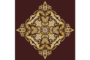 Orient Vector Pattern. Abstract