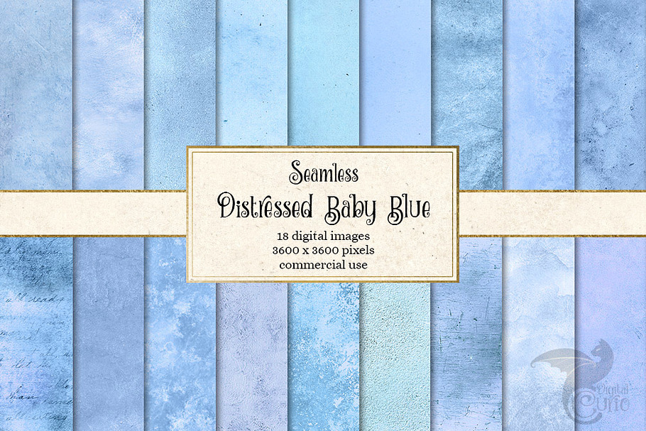 Distressed Baby Blue Textures