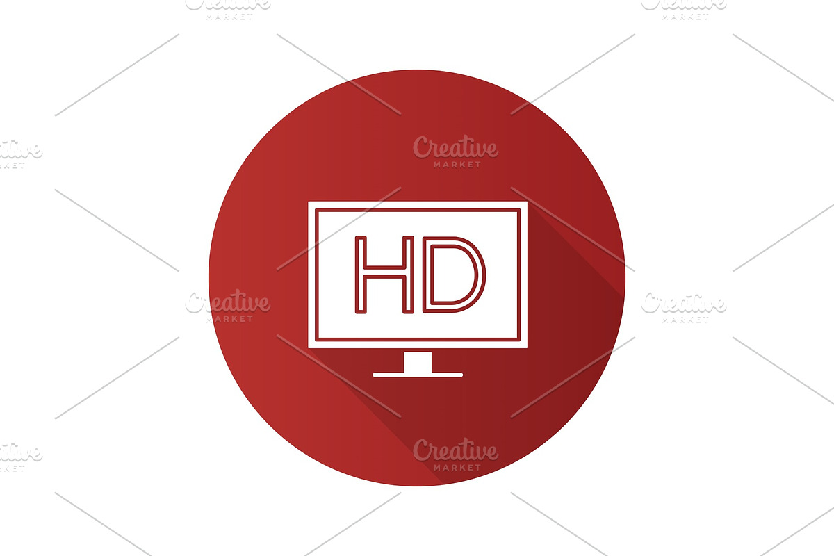 HD display icon in Graphics - product preview 8