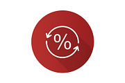 Percent conversion icon