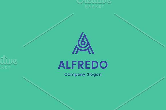 Alfredo - Letter A Logo in Logo Templates - product preview 3