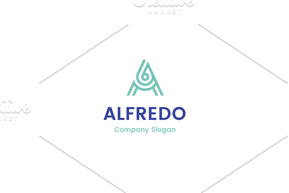 Alfredo - Letter A Logo in Logo Templates - product preview 4