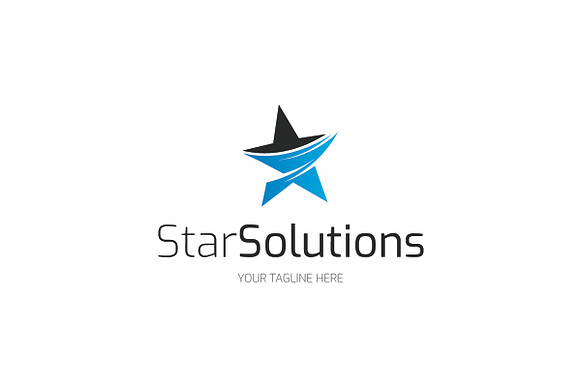 Star Solutions Logo Template in Logo Templates - product preview 1