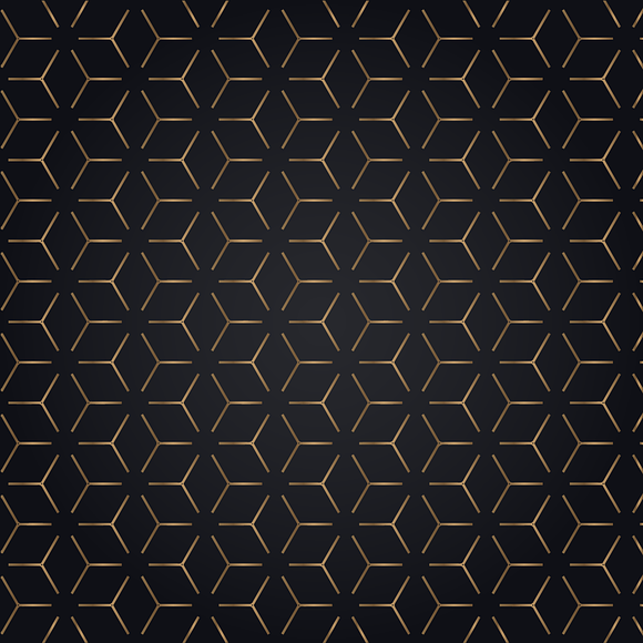 Golden Geometric Backgrounds in Patterns - product preview 1