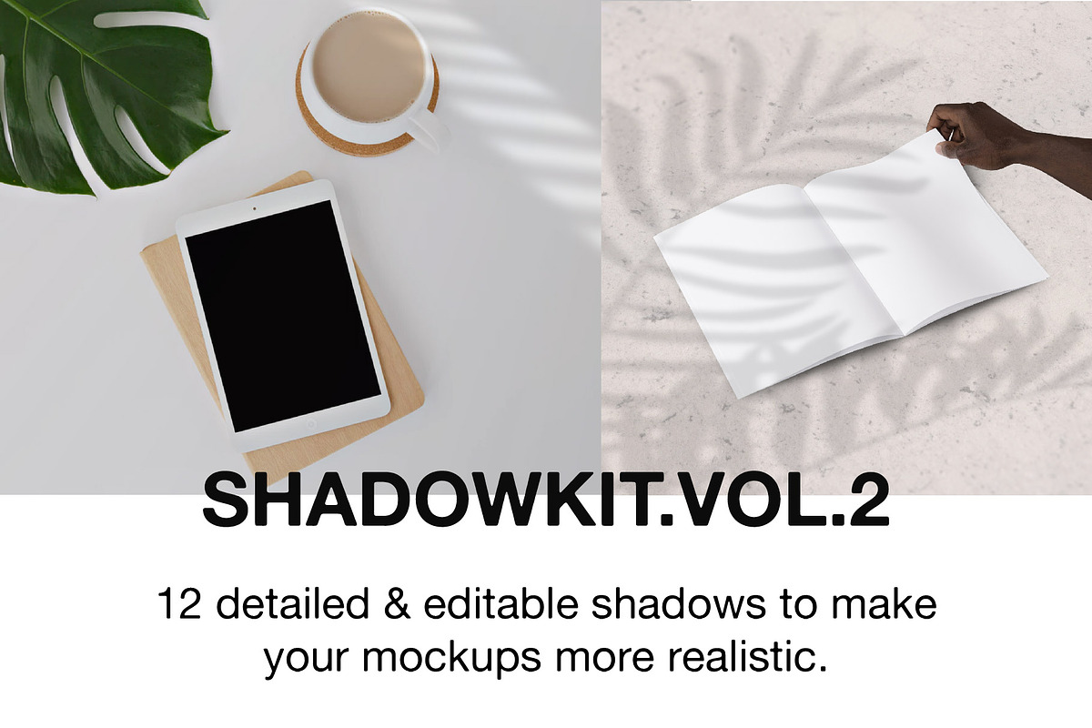 NATURAL LIGHTING SHADOW KIT VOL. 2 in Print Mockups - product preview 8