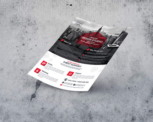 Flyers in Flyer Templates - product preview 1