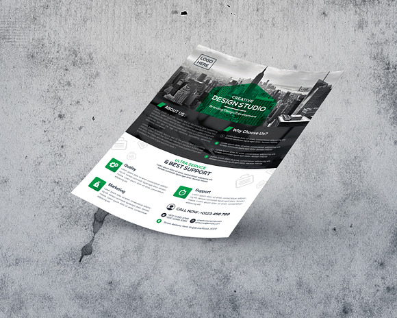 Flyers in Flyer Templates - product preview 5