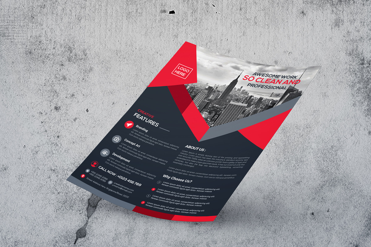 Flyers in Flyer Templates - product preview 8