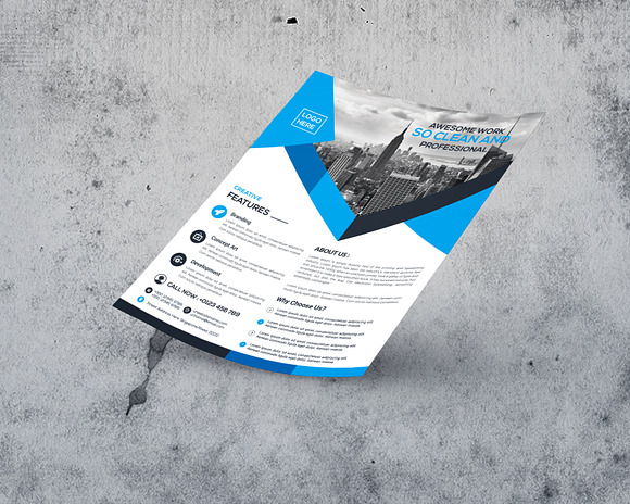 Flyers in Flyer Templates - product preview 3