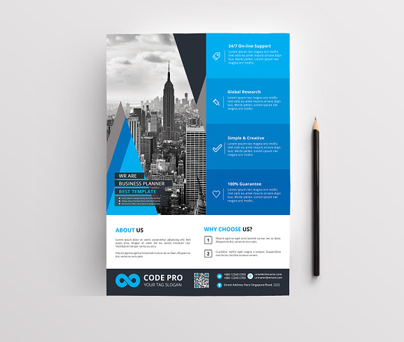 Flyers in Flyer Templates - product preview 1