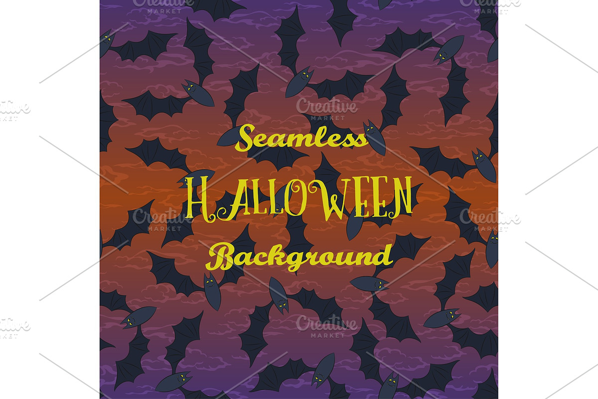 Seamless Halloween Pattern, Ghosts in Patterns - product preview 8