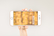 Gold iPhone 8 Plus mockup