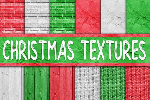 Christmas Digital Paper Bundle in Patterns - product preview 8